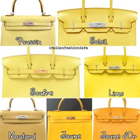 hermes gold colour bag|hermes bag color chart.